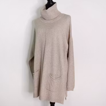 Långtröja Polo Vendela BEIGE - Mix By Heart