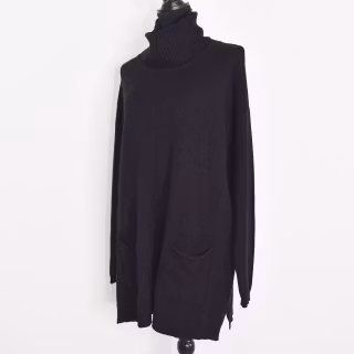 Långtröja Polo Vendela SVART - Mix By Heart