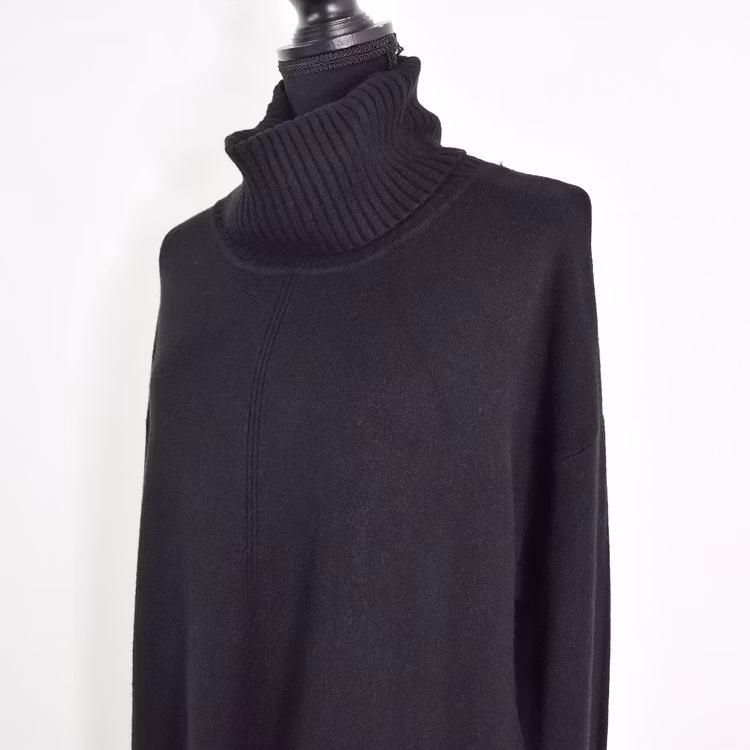 Långtröja Polo Vendela SVART - Mix By Heart