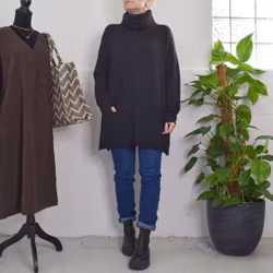 Långtröja Polo Vendela SVART - Mix By Heart