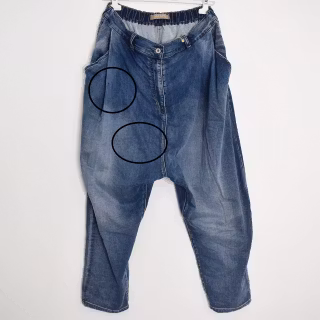 ANDRASORTERING Jeans Ottavia BLÅ Storlek L (40) - Marta du Chateau