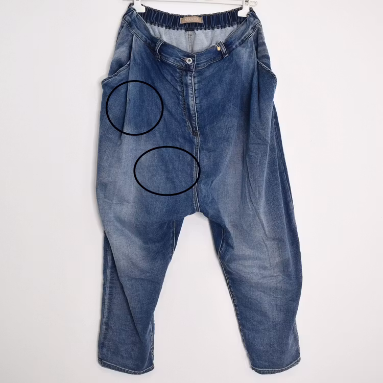 ANDRASORTERING Jeans Ottavia BLÅ Storlek L (40) - Marta du Chateau