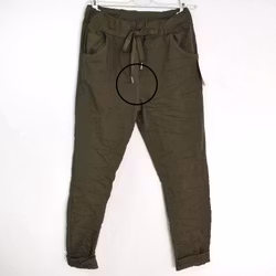 ANDRASORTERING Stretchig Byxa Alva MÖRK KAKI 34/36