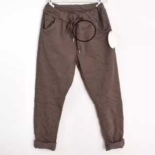 ANDRASORTERING Stretchig Byxa Alva MÖRK TAUPE 36/38