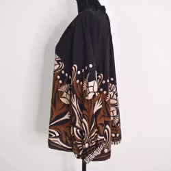 Blus Octavia SVART - Marta du Chateau