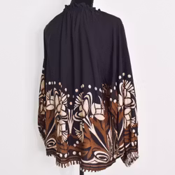 Blus Octavia SVART - Marta du Chateau