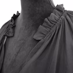 Blus Octavia SVART - Marta du Chateau