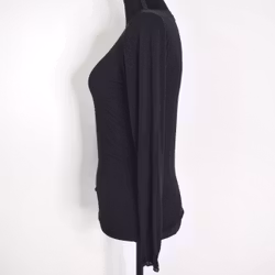 Bastopp Långärmad Leonora SVART - Marta du Chateau