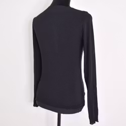 Bastopp Långärmad Leonora SVART - Marta du Chateau