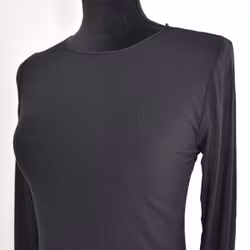 Bastopp Långärmad Leonora SVART - Marta du Chateau