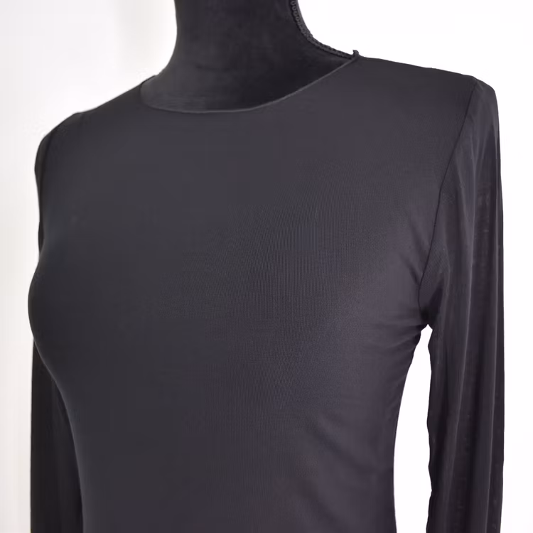 Bastopp Långärmad Leonora SVART - Marta du Chateau