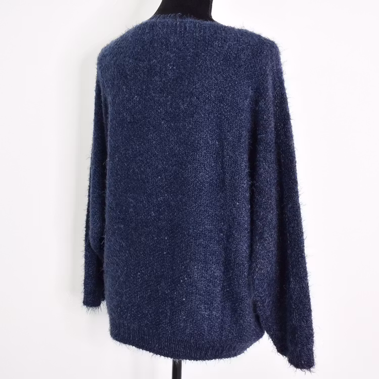 Stickad Tröja Anouk BLUE - Marta du Chateau