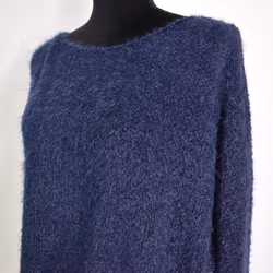 Stickad Tröja Anouk BLUE - Marta du Chateau