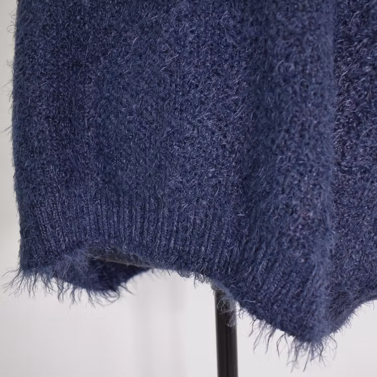 Stickad Tröja Anouk BLUE - Marta du Chateau