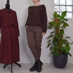 Stickad Tröja Anouk MARONE - Marta du Chateau