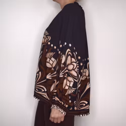 Blus Octavia SVART - Marta du Chateau