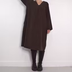 Klänning Cord Minelle BRUN - Mix By Heart