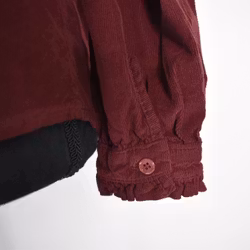 Blus Morgana Cord BORDEAUX - Marta du Chateau