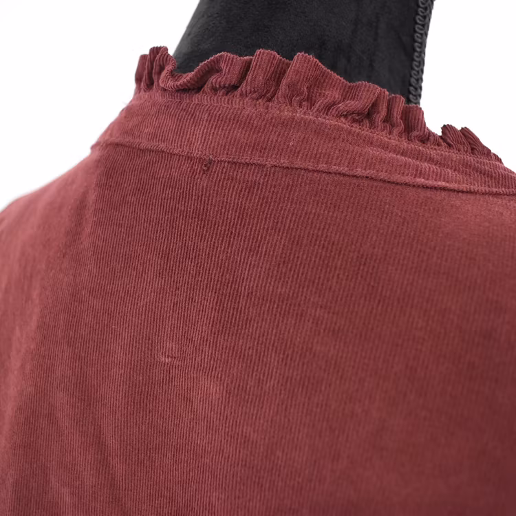 Blus Morgana Cord BORDEAUX - Marta du Chateau