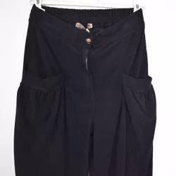 Byxa Cord Gertrud SVART - Marta du Chateau