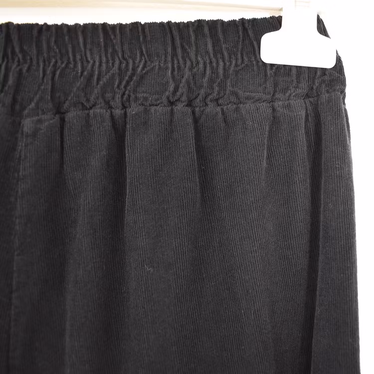 Byxa Cord Gertrud SVART - Marta du Chateau