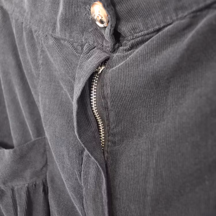 Byxa Cord Gertrud SVART - Marta du Chateau