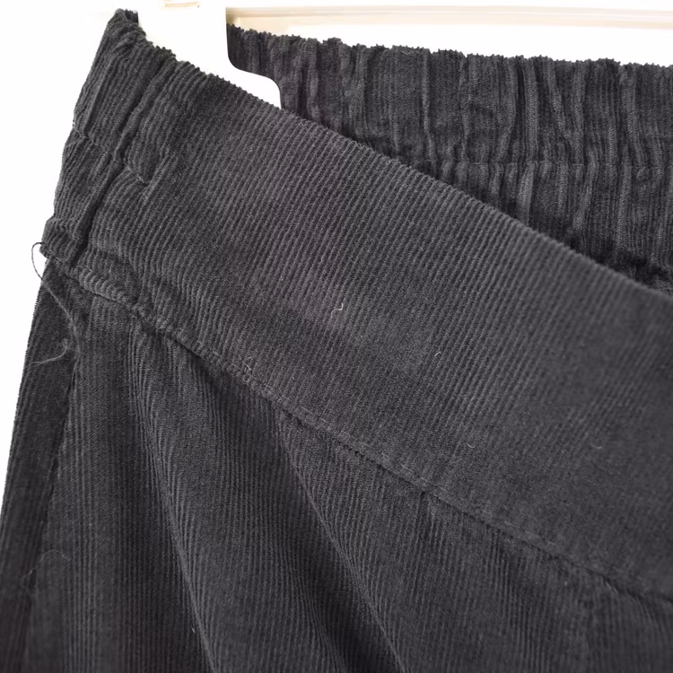 Byxa Cord Gertrud SVART - Marta du Chateau