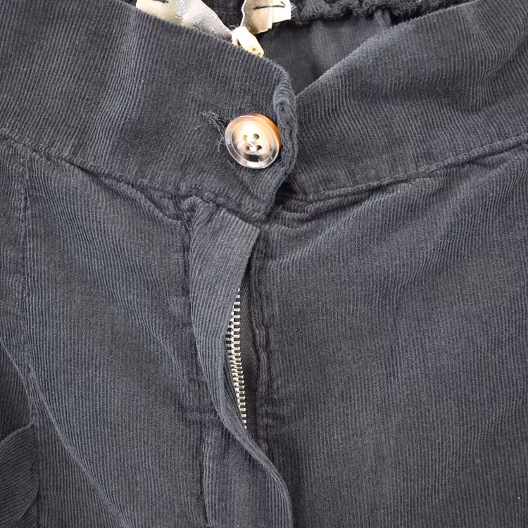 Byxa Cord Gertrud SVART - Marta du Chateau