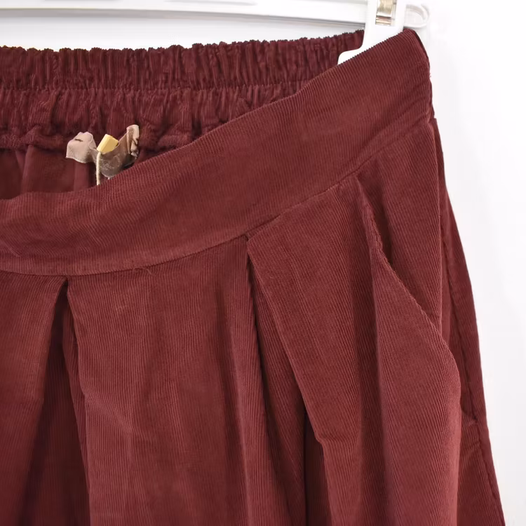 Kjol Cord Ciela BORDEAUX - Marta du Chateau