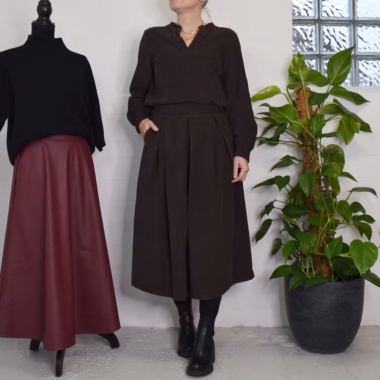 Kjol Cord Ciela MORO - Marta du Chateau