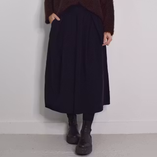 Kjol Cord Ciela SVART - Marta du Chateau