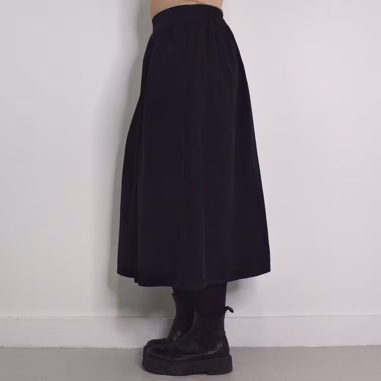 Kjol Cord Ciela SVART - Marta du Chateau