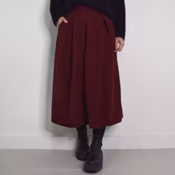 Kjol Cord Ciela BORDEAUX - Marta du Chateau