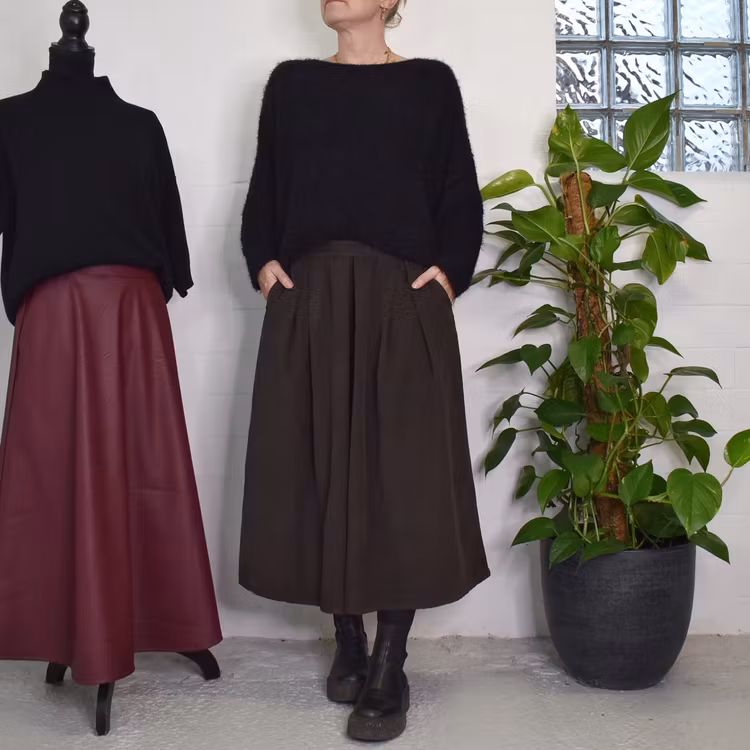 Kjol Cord Ciela MORO - Marta du Chateau