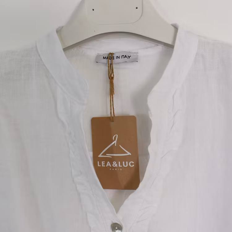 ANDRASORTERING Linneblus med Krås VIT