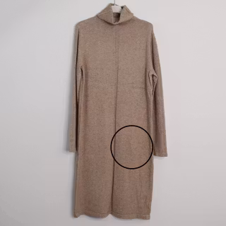 ANDRASORTERING Finstickad Klänning FANGO CHIARO