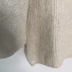 SECOND HAND! Stickad Tröja Over Sized ECRU