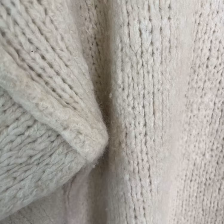 SECOND HAND! Stickad Tröja Over Sized ECRU