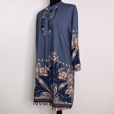 Tunika Capri JEANSBLÅ - Marta du Chateau