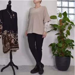 Bastopp med Spets BEIGE - Marta du Chateau