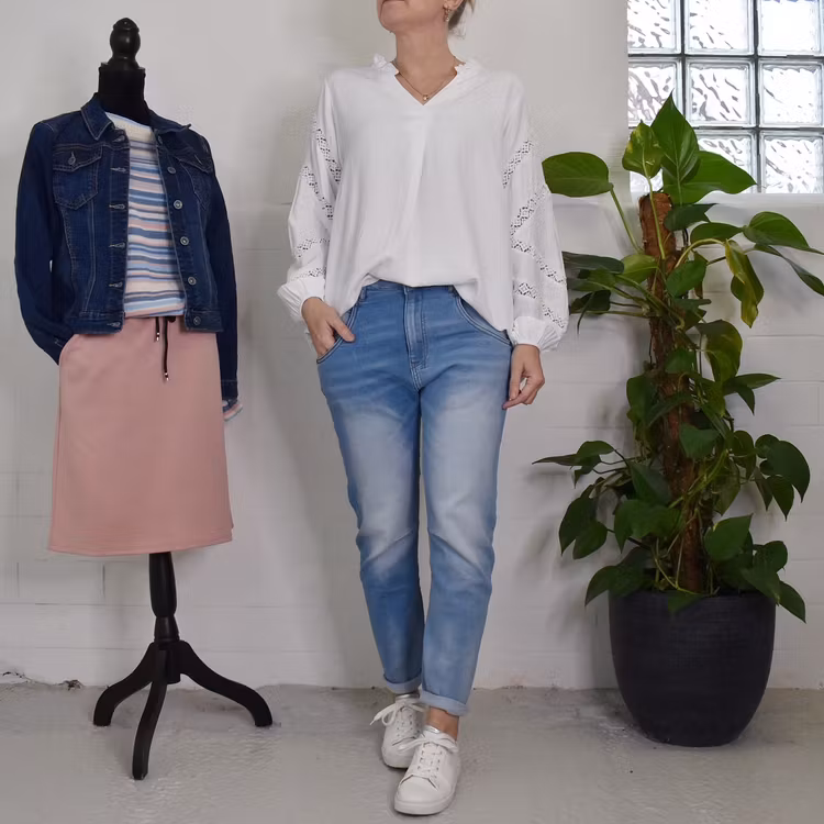 Jeans Baggy BLÅ - 3D Denim