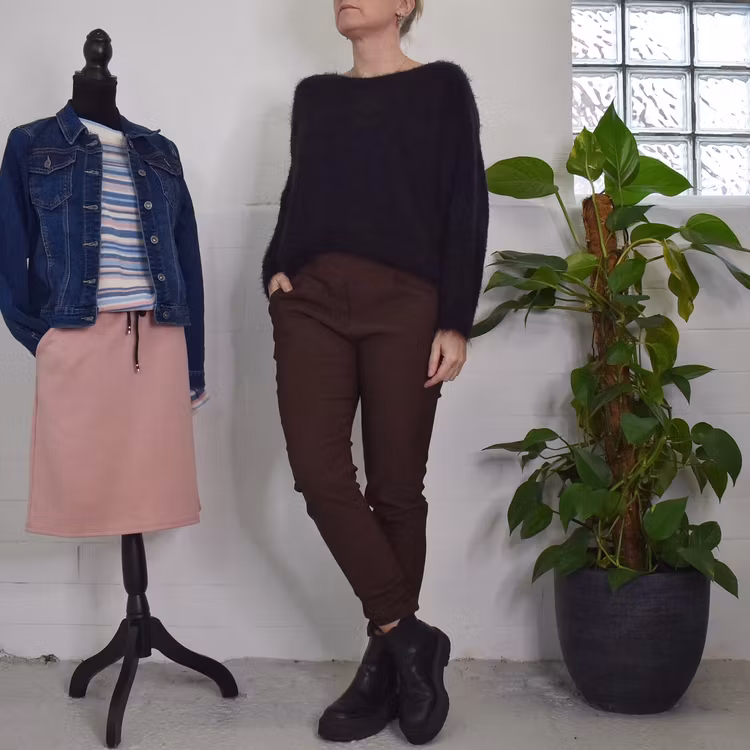 Stretchig Kostymbyxa My BRUN - Camicia