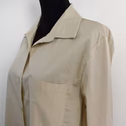 Bomullsskjorta Hanna BEIGE - Camicia