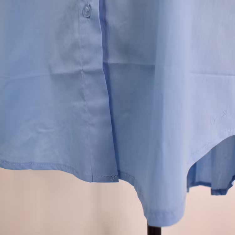 Bomullsskjorta Hanna LJUSBLÅ - Camicia