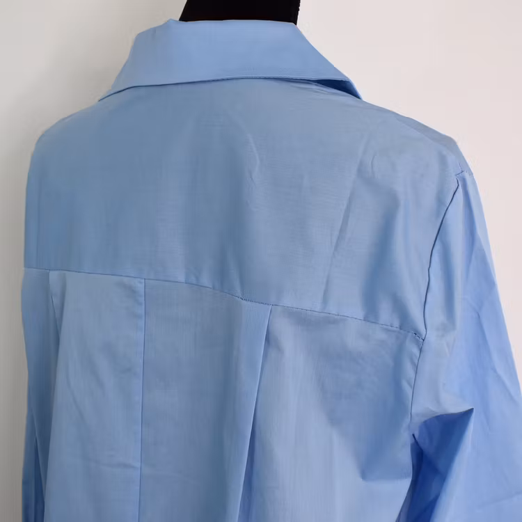 Bomullsskjorta Hanna LJUSBLÅ - Camicia