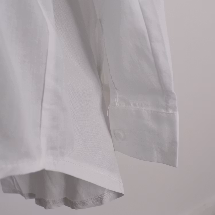 Bomullsskjorta Hanna VIT - Camicia