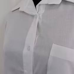 Bomullsskjorta Hanna VIT - Camicia