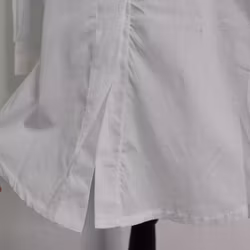 Bomullsskjorta Hanna VIT - Camicia