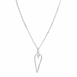 Halsband Amalia VIT/SILVER - The Moshi