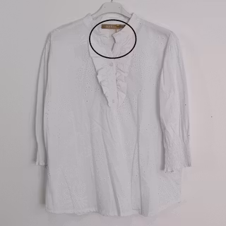 ANDRASORTERING Skjorta Krås Linda VIT L/XL - Marta du Chateau